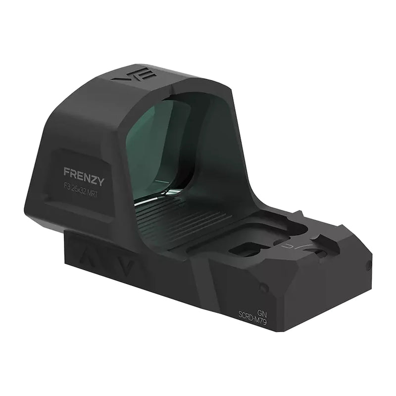 Vue arrière gauche du viseur point rouge Vector Optics Frenzy F3 SCRD-M79