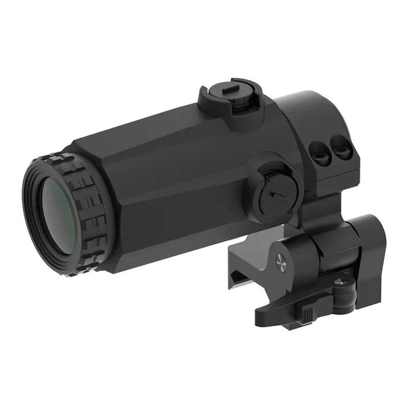 Vue arrière gauche du magnifier Vector Optics Maverick-III 3x22 SCMF-37