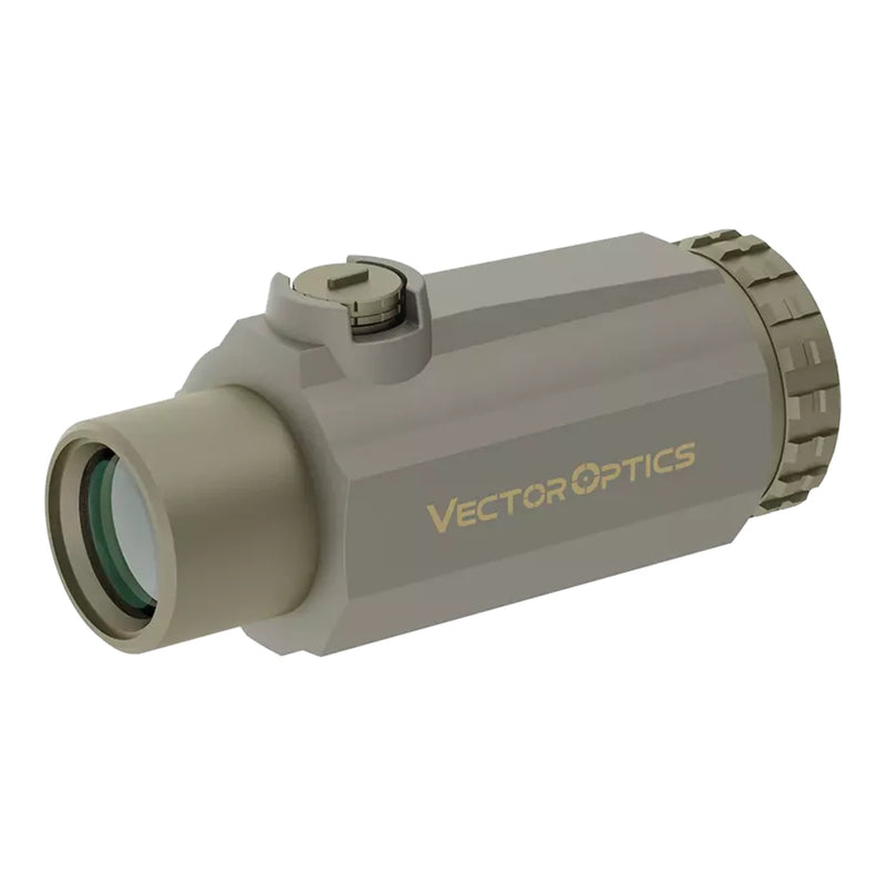 Vue avant du magnifier Vector Optics Maverick-III 3x22 SCMF-38