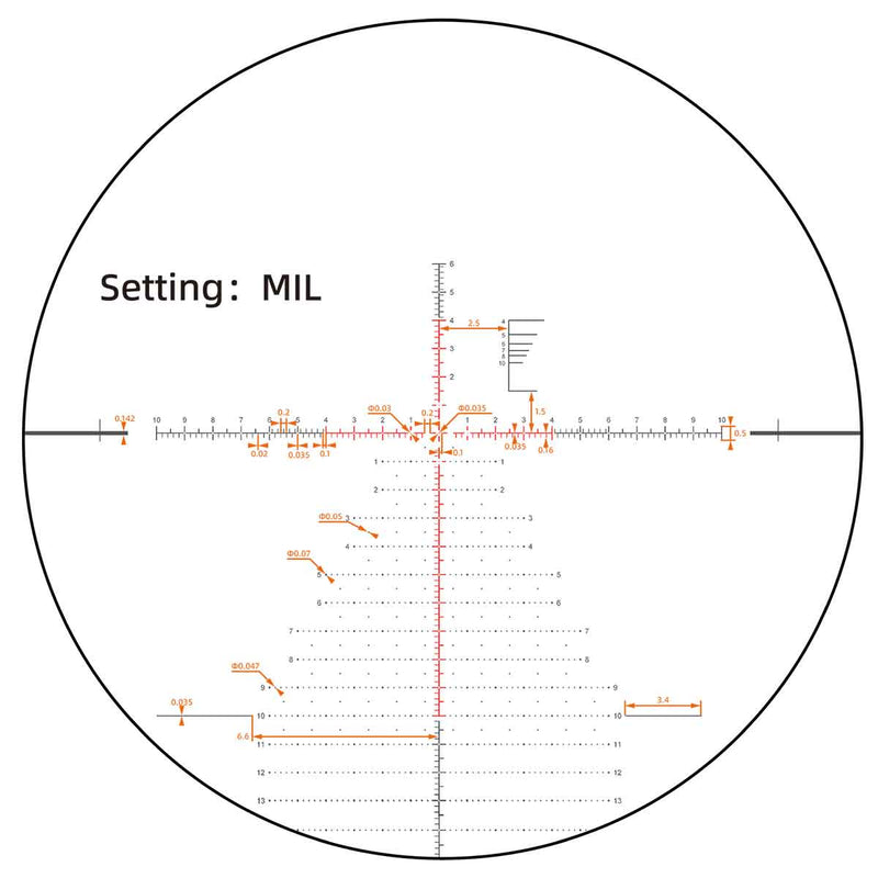 Lunette de visée carabine Vector Optics SCFF-70
