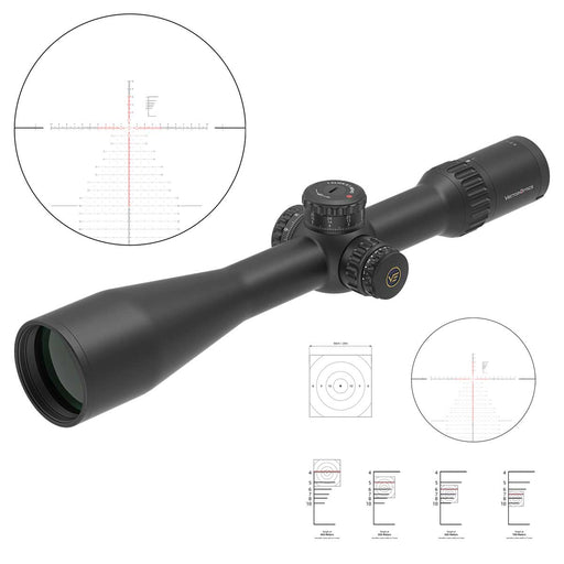 Lunette de tir longue distance 1000m Vector Optics SCFF-70