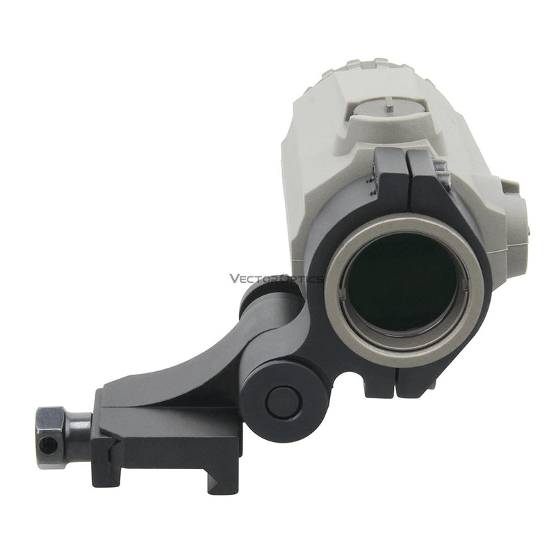 Montage QD Flip Side FDE avec magnifier 3x