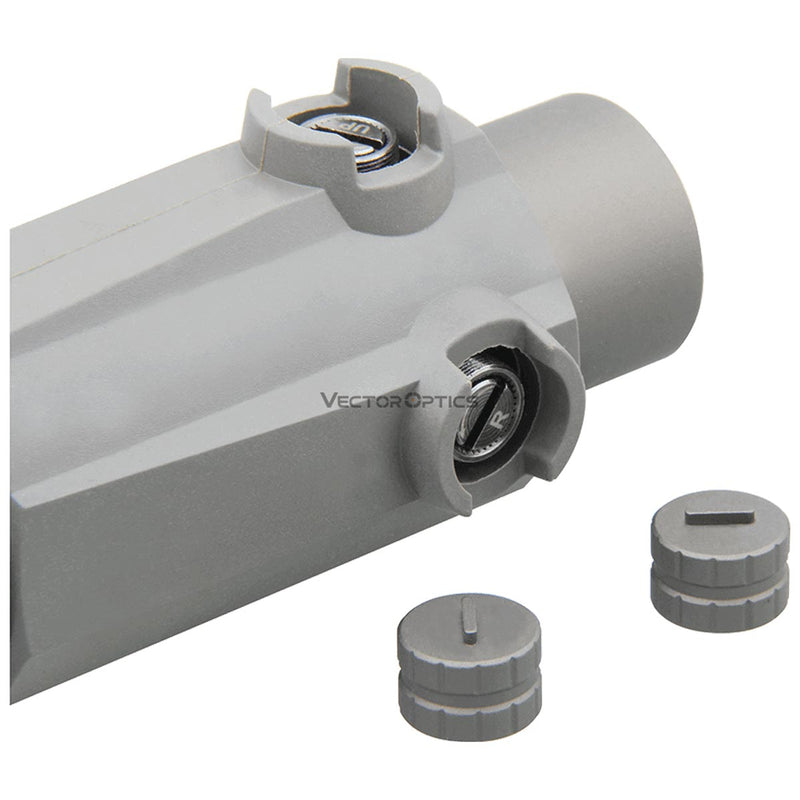 Zoom sur les détails du magnifier Vector Optics 3x