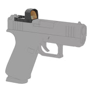 Viseur Compact Frenzy-S FM SCRD-43 sur pistolet droit