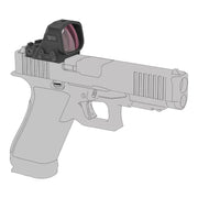 Viseur Point Rouge CDT SCRD-C77 Glock