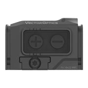 Profil gauche du viseur point rouge Vector Optics Frenzy FA SCRD-M75 avec boutons de réglage