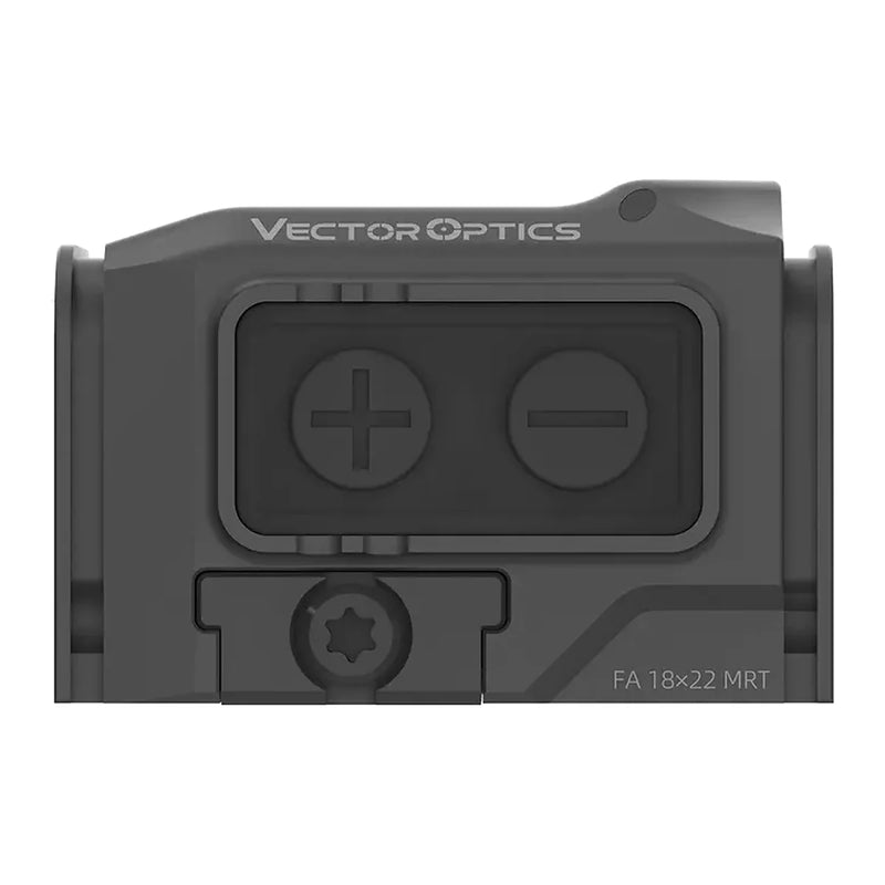 Profil gauche du viseur point rouge Vector Optics Frenzy FA SCRD-M75 avec boutons de réglage