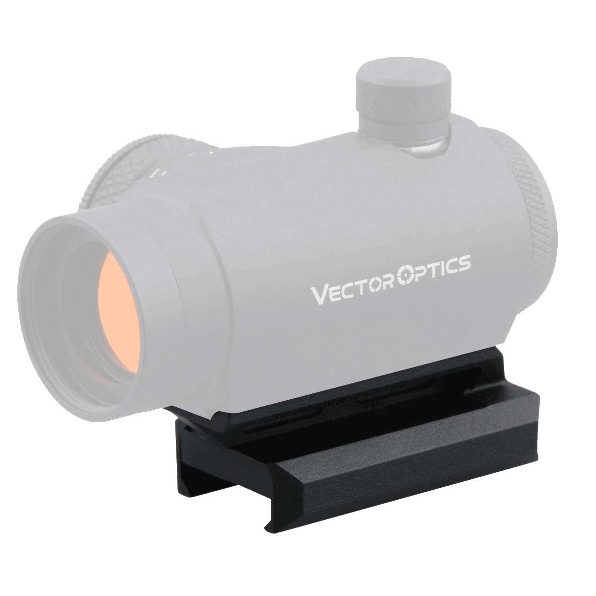 Vector Optics 0.5" Profile Cantilever Picatinny Riser Mount - RedDotSight