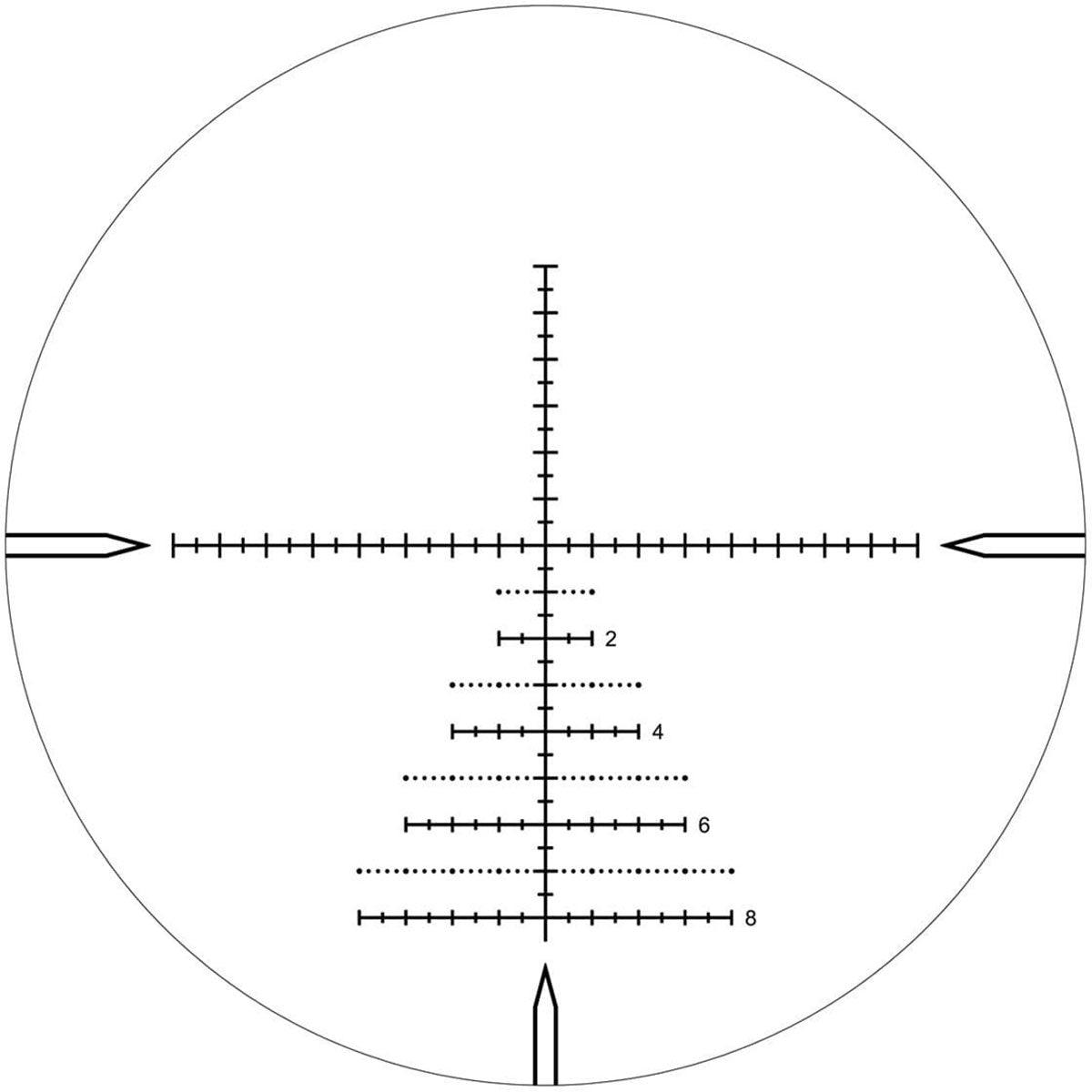 Vector Optics Lunette MARKSMAN 6-24x50 FFP RIFLESCOPE - RedDotSight