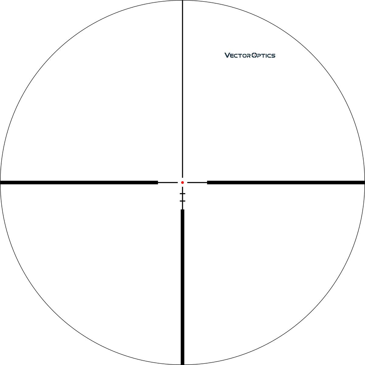 Vector Optics Lunette de visée Continental 2-12x50 IR Hunting Chasse SFP - RedDotSight