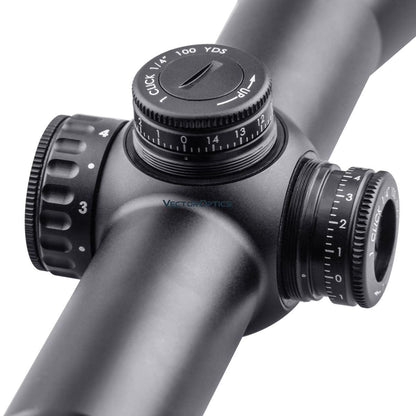 Vector Optics Lunette de visée Continental 2-12x50 IR Hunting Chasse SFP - RedDotSight